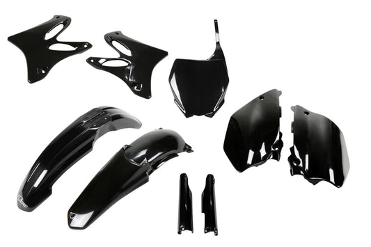 UFO Plastic Kit Yamaha YZ 125 YZ 250 2006 - 2007, Black